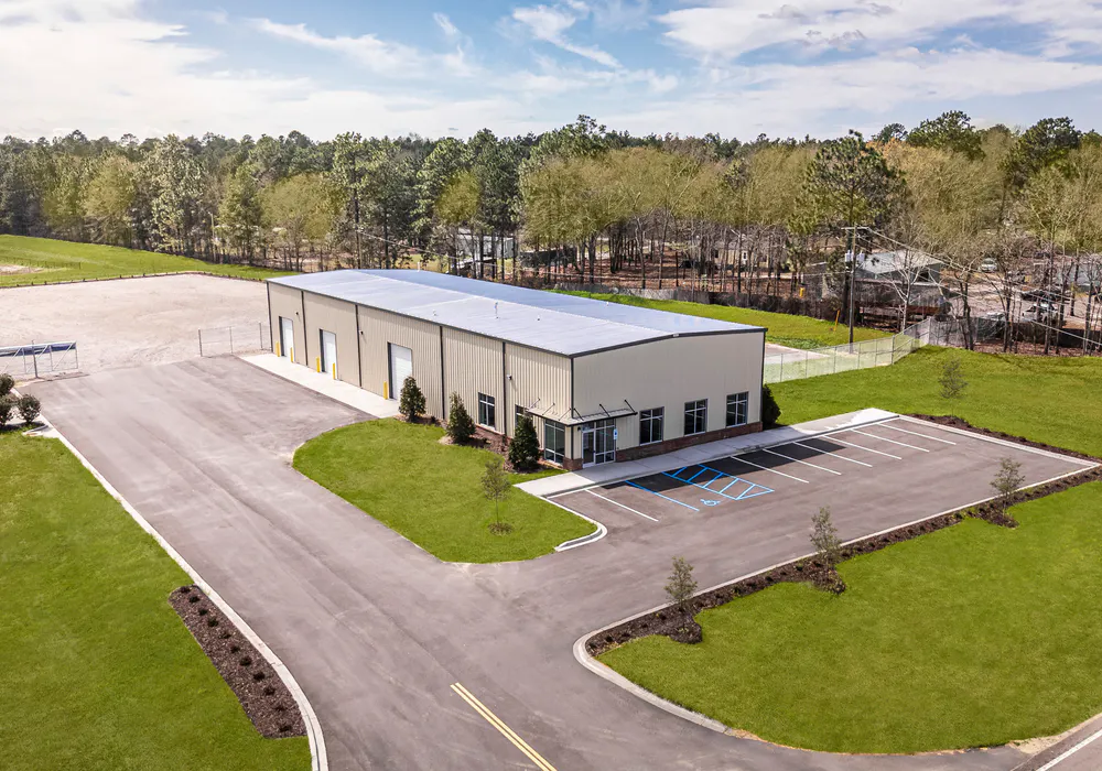 Construction Completed - Metal Building