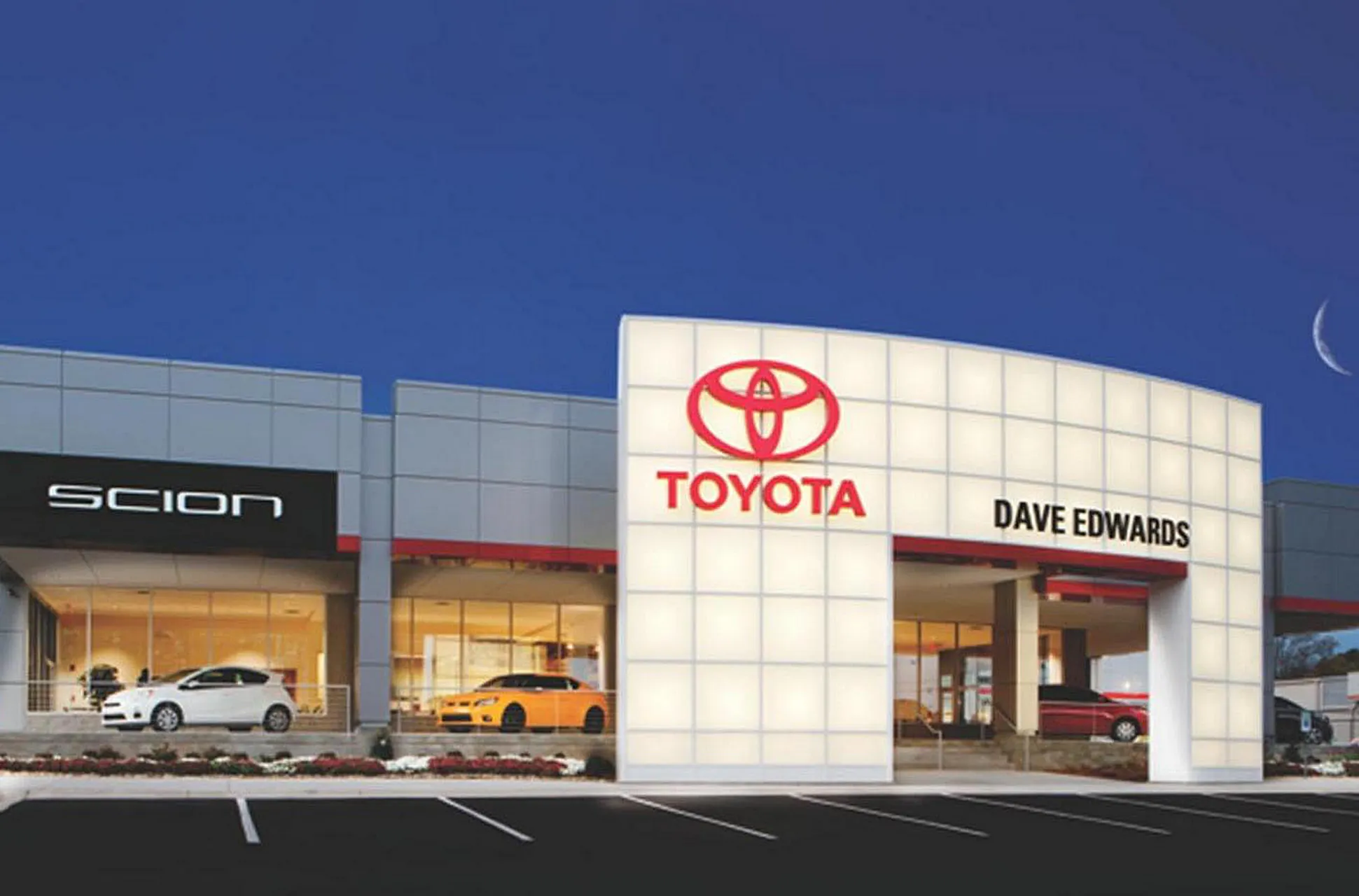 Dave Edwards Toyota exterior