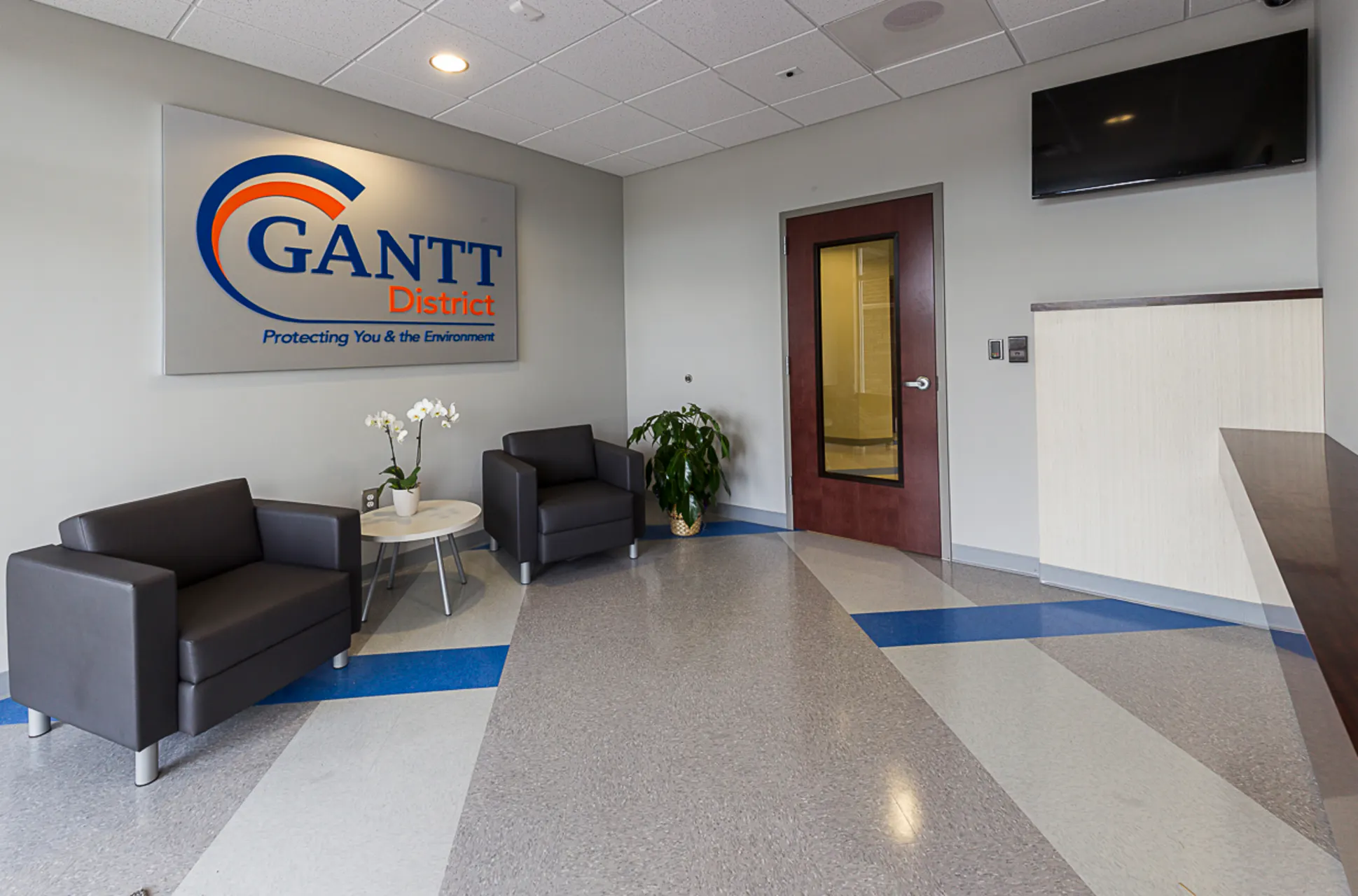 Gantt sewer reception