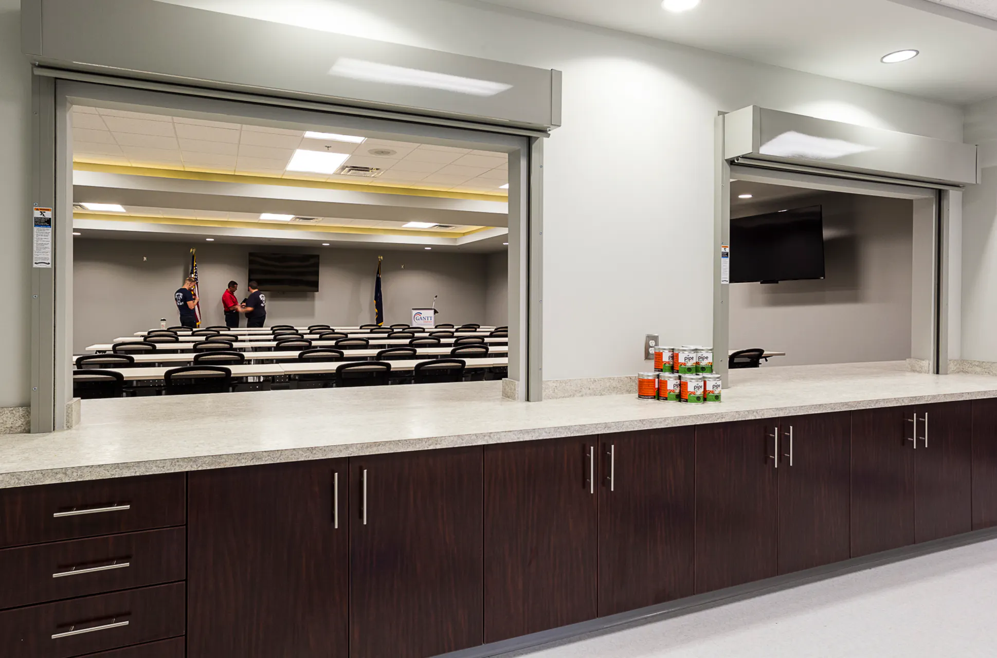 gantt fire kitchen and meeting