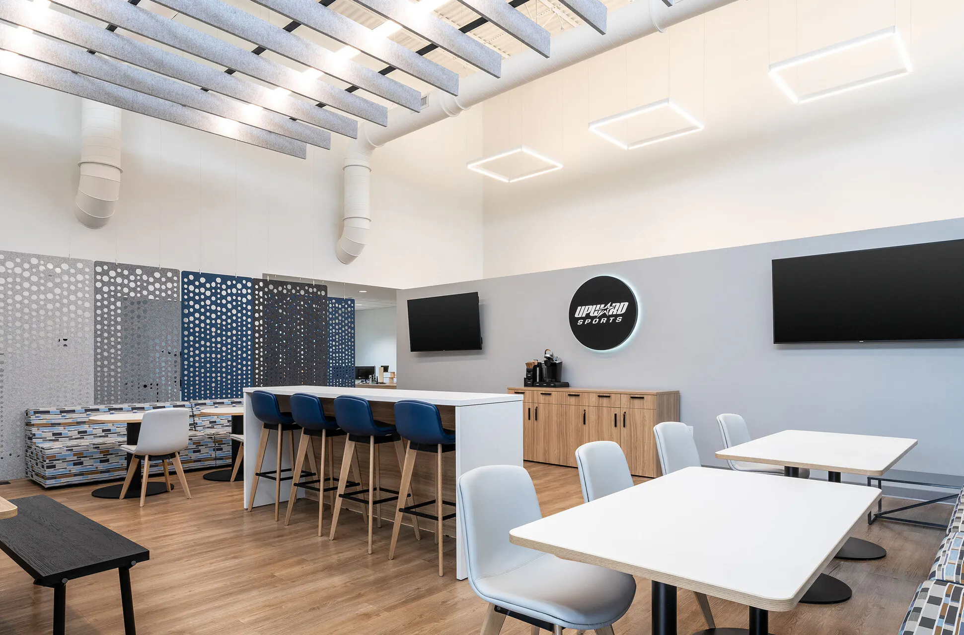 Upward Sports central workspace